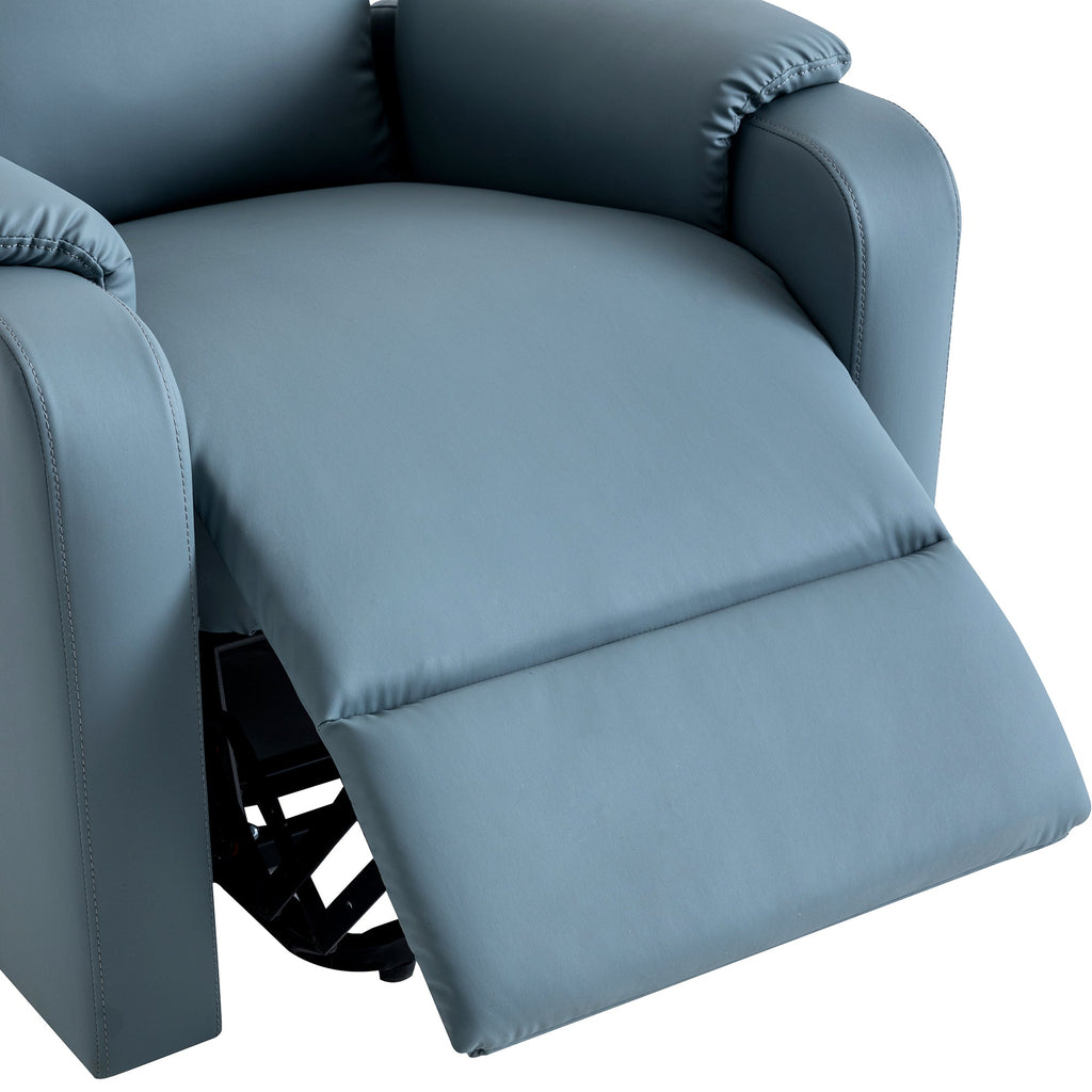 Massage Recliner Chair With Side Pocket, Adjustable Massage and Heating Function