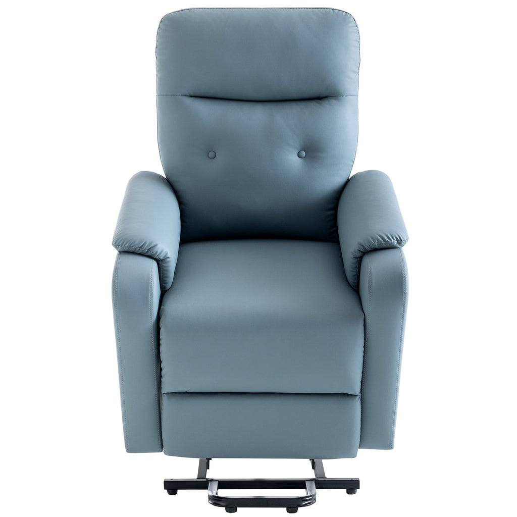 Massage Recliner Chair With Side Pocket, Adjustable Massage and Heating Function