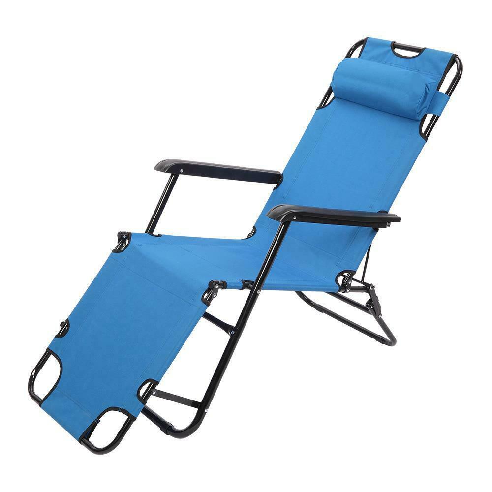 Folding Reclining Chairs, Portable Zero Gravity Chair, Outdoor Lounge Chair