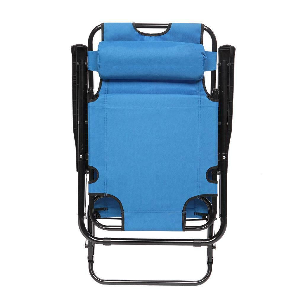 Folding Reclining Chairs, Portable Zero Gravity Chair, Outdoor Lounge Chair