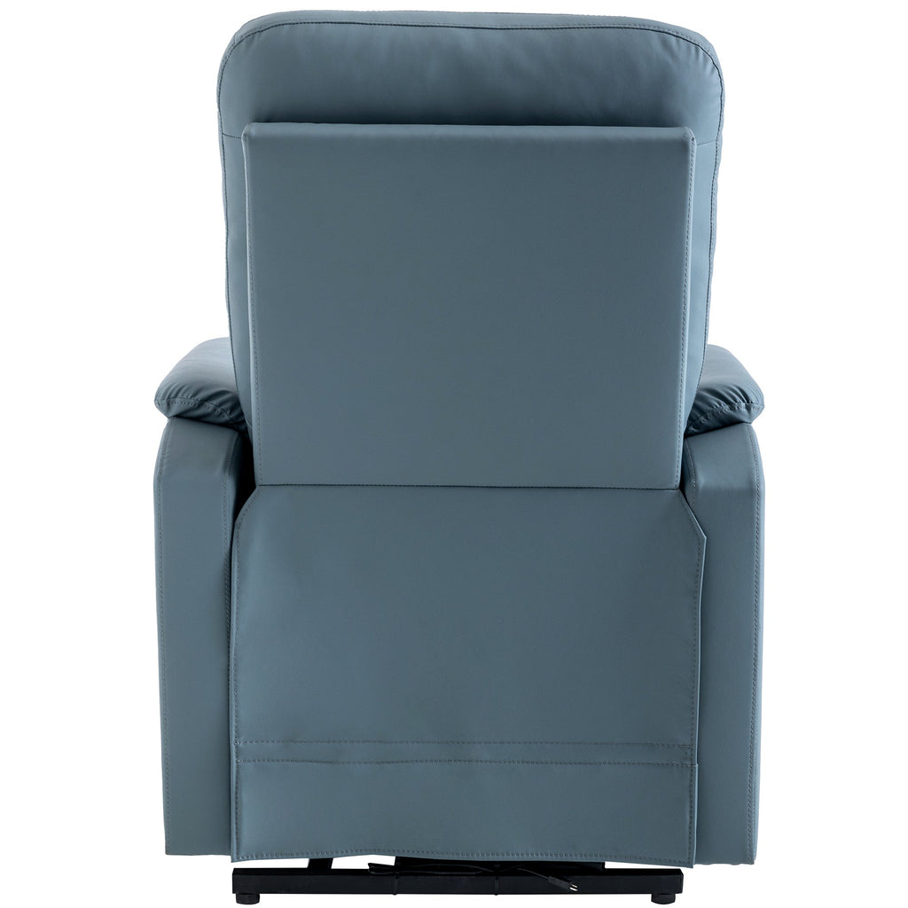 Massage Recliner Chair With Side Pocket, Adjustable Massage and Heating Function